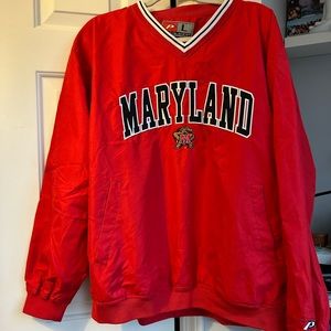 University of Maryland vintage windbreaker